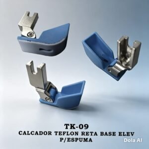 TK-09 CALCADOR TEFLON RETA BASE ELEV P/ESPUMA